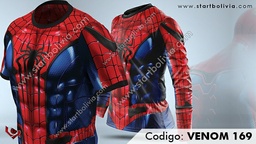 [POL0169] Spiderman Dorado Rojo